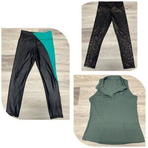 Zyia Leggings 8/10 & Medium Top Bundle